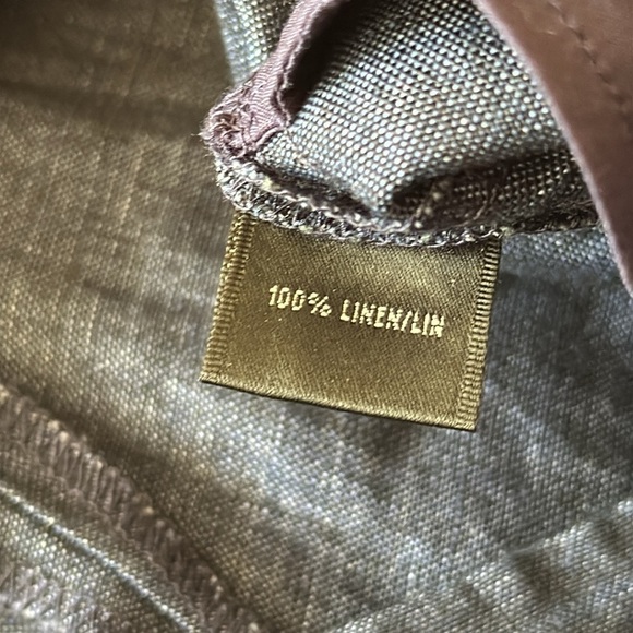 Lafayettete 148 sz 10 linen navy colored pants
Wide leg zipper great pre owned - Picture 4 of 7